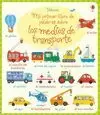 MEDIOS DE TRANSPORTE MI PRIMER LIBRO PALABRAS