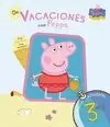 PEPPA PIG. DE VACACIONES CON PEPPA (CUADERNO DE VACACIONES 3 AÑOS)
