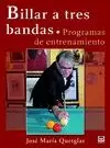 BILLAR A TRES BANDAS. PROGRAMAS DE ENTRENAMIENTO