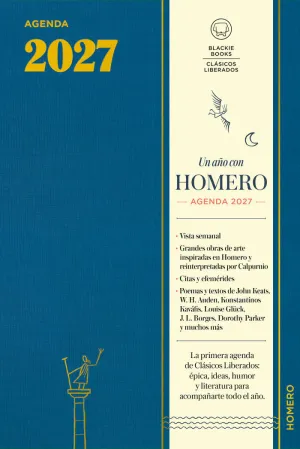 AGENDA CLÁSICOS LIBERADOS 2027  UN AÑO CON HOMERO