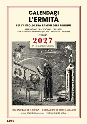 CALENDARI DE L'ERMITÀ, 2027