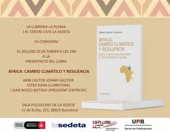 Presentació del llibre ÁFRICA: CAMBIO CLIMÁTICO Y RESILIENCIA