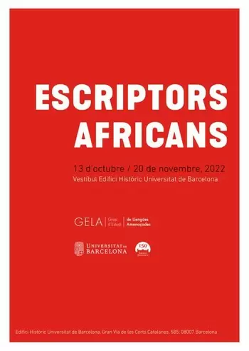 Exposición Escriptors africans en el edificio histórico de la UB